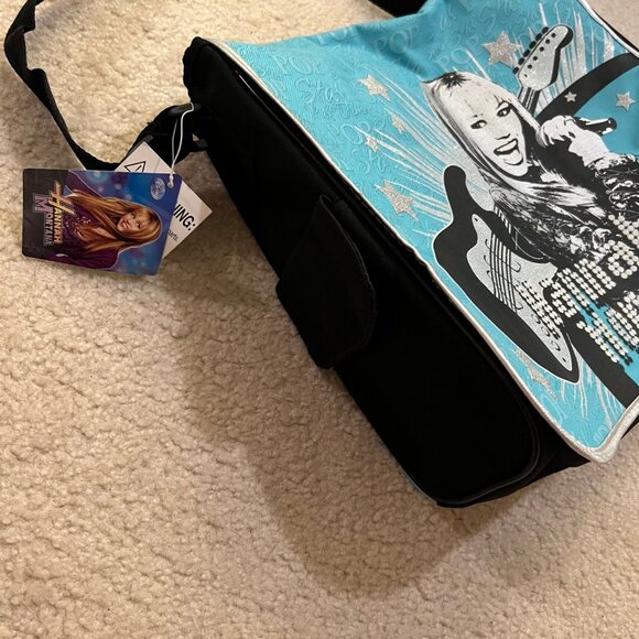 Vintage Hannah Montana Crossbody Messenger Book Bag NWT - Picture 6 of 7